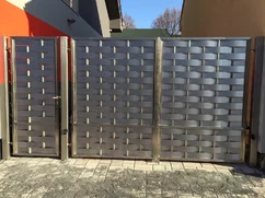 nerezové brány a ploty nerezové brány a ploty